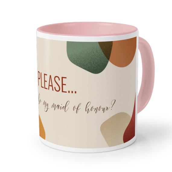 Coloured Mug Pink Coloured Mug Pink