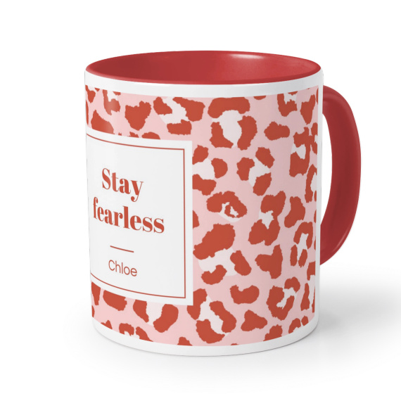 Colored Mug Red
