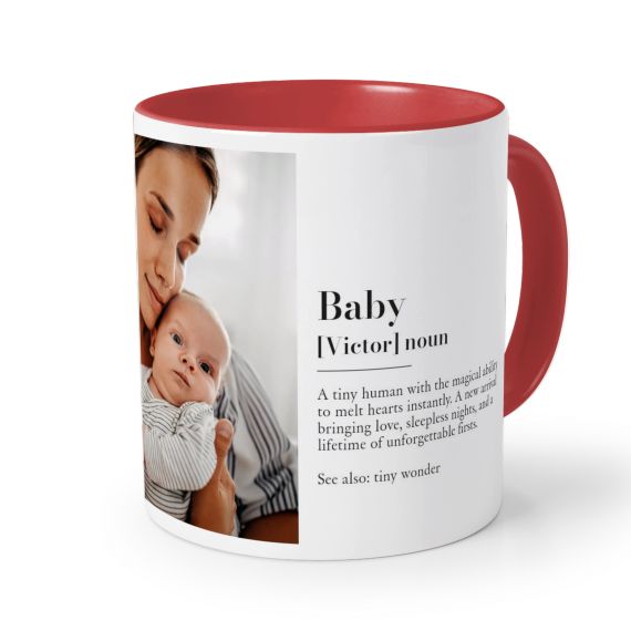 Colored Mug Red Colored Mug Red