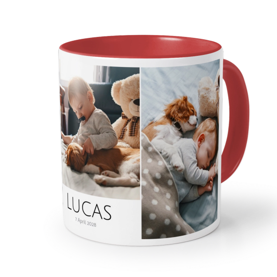 Colored Mug Red Colored Mug Red