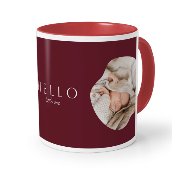 Colored Mug Red