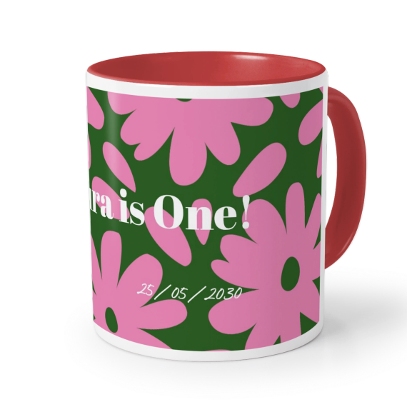 Colored Mug Red Colored Mug Red