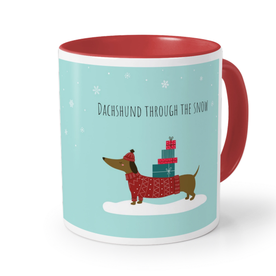 Colored Mug Red Colored Mug Red