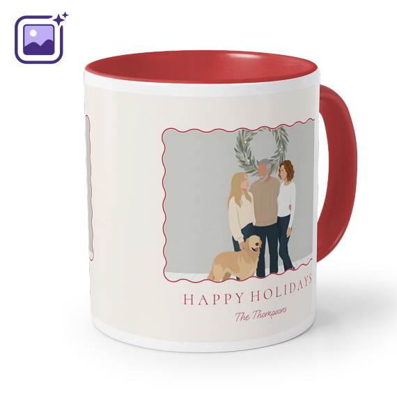 Colored Mug Red