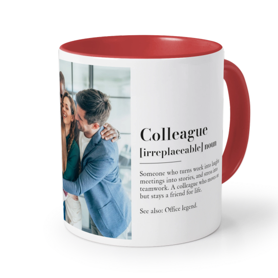 Farbige Tasse rot Farbige Tasse rot