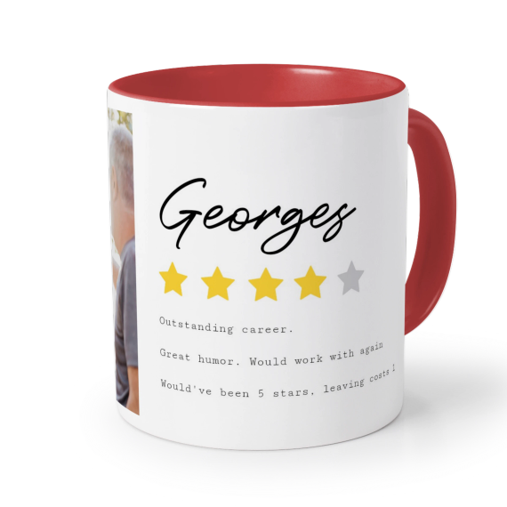 Mug Couleur rouge Mug Couleur rouge