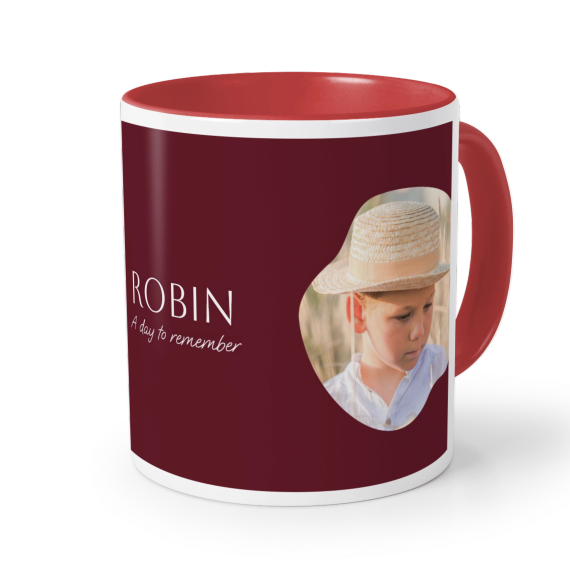 Colored Mug Red