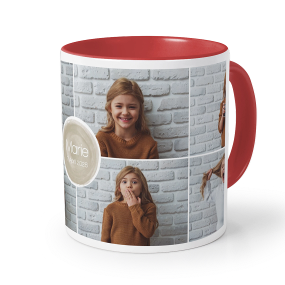 Colored Mug Red