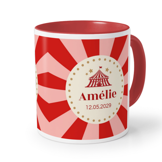 Colored Mug Red