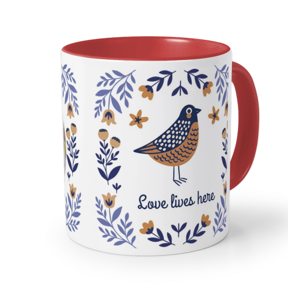 Skandi Folk Vogel - Nur Text Skandi Folk Vogel - Nur Text