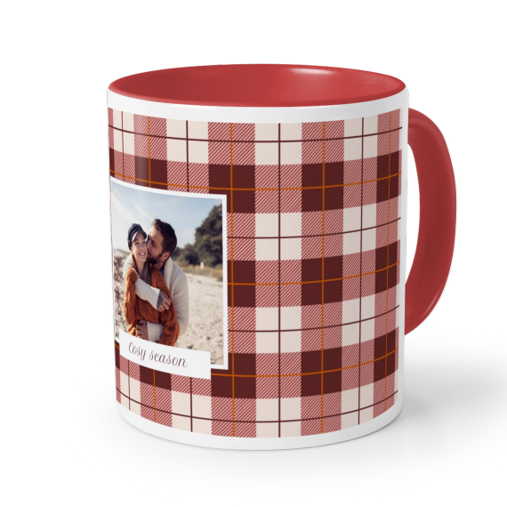 Gekleurde Mok rood Gekleurde Mok rood