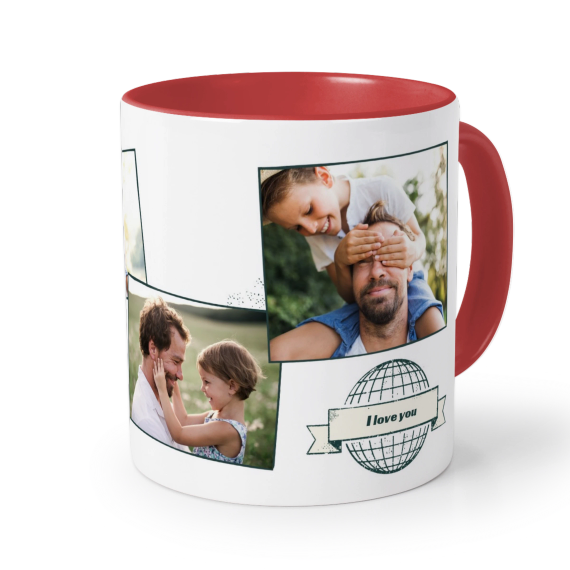 Colored Mug Red Colored Mug Red