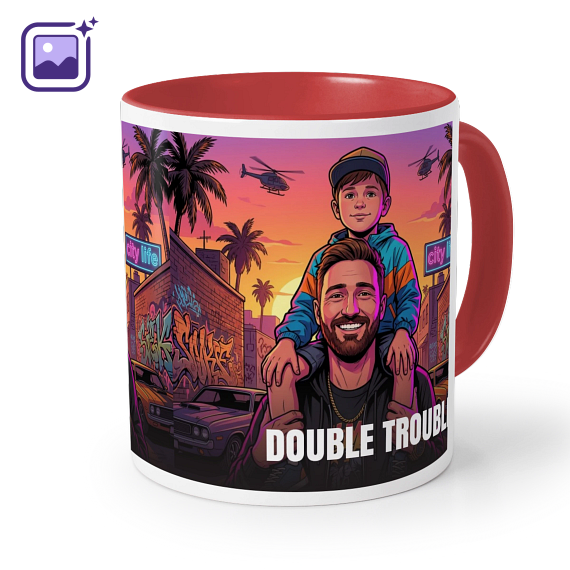 Colored Mug Red