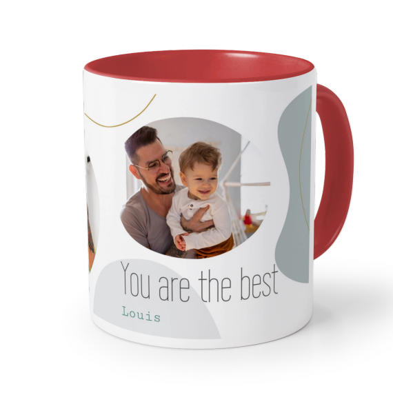 Colored Mug Red