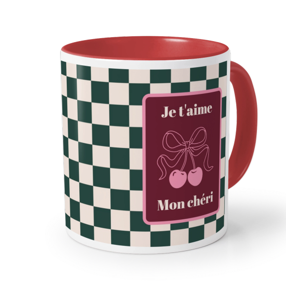 Mug Couleur rouge Mug Couleur rouge