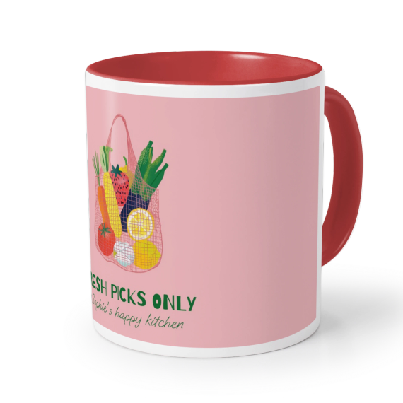 Colored Mug Red Colored Mug Red