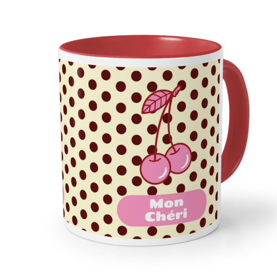 Colored Mug Red Colored Mug Red