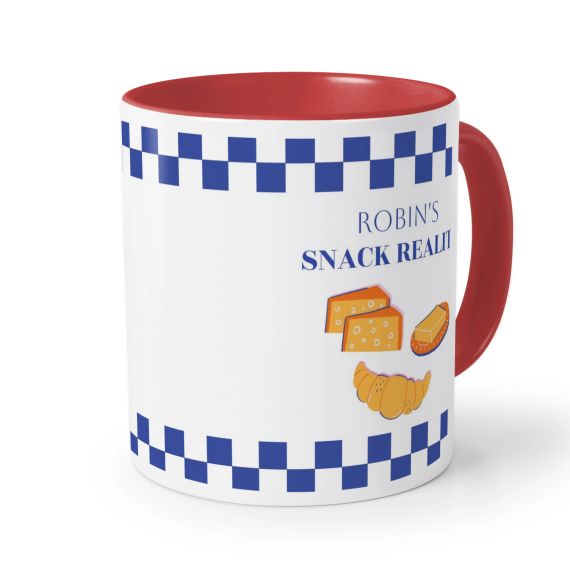 Mugg med fÀrg röd Mugg med fÀrg röd
