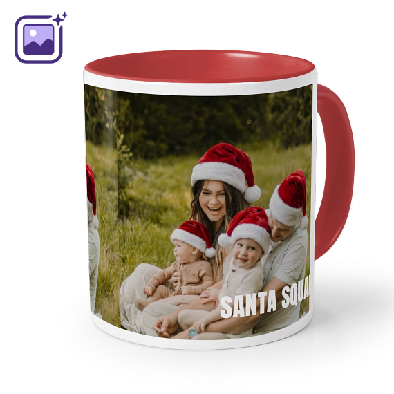 Bold Text Full Photo Filter Xmas Hat Bold Text Full Photo Filter Xmas Hat