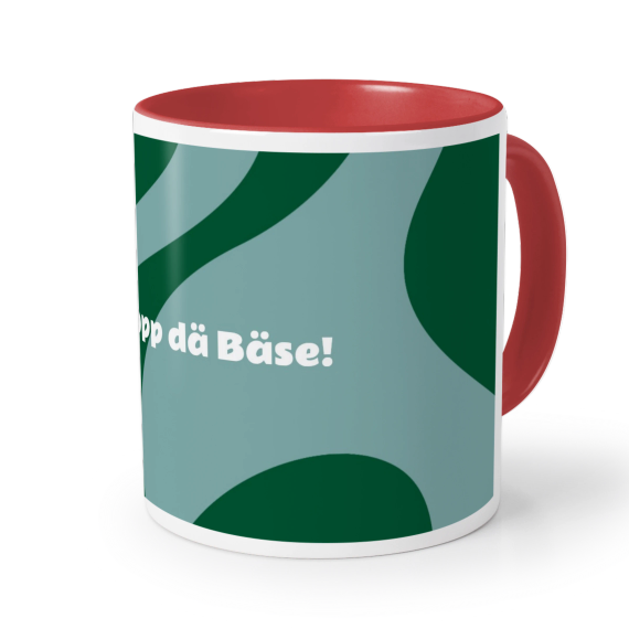 Farbige Tasse rot Farbige Tasse rot