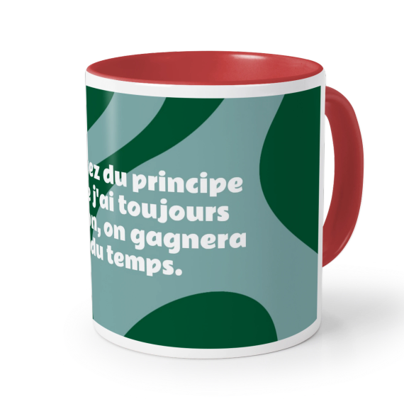 Mug Couleur rouge Mug Couleur rouge