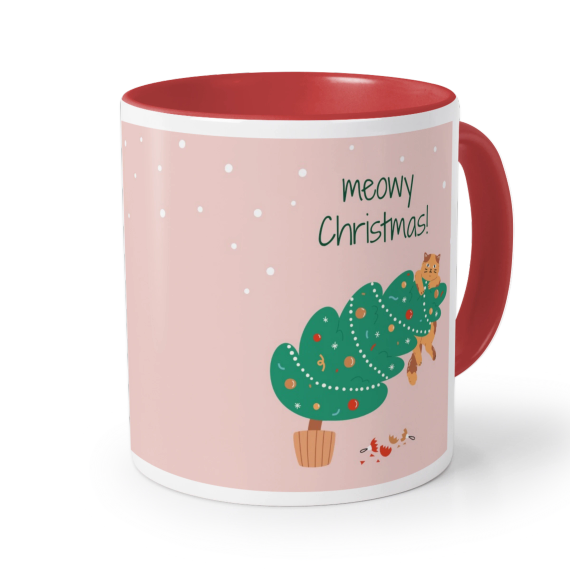 Farbige Tasse rot Farbige Tasse rot