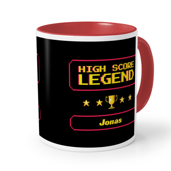 Colored Mug Red Colored Mug Red