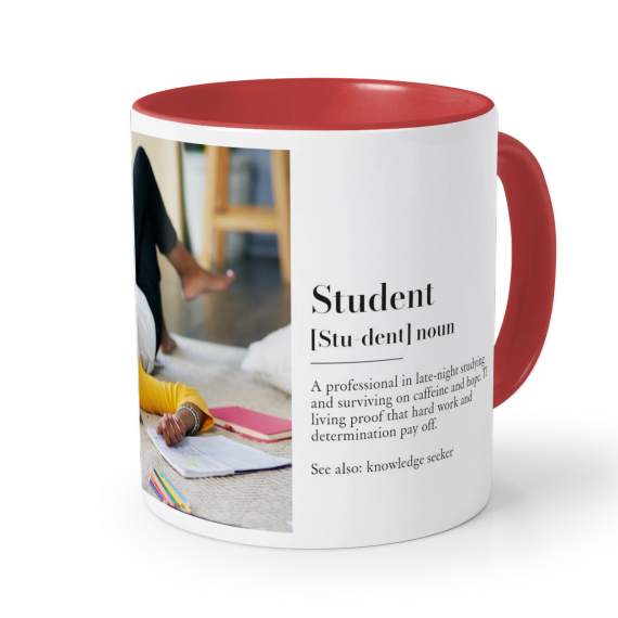 Colored Mug Red Colored Mug Red
