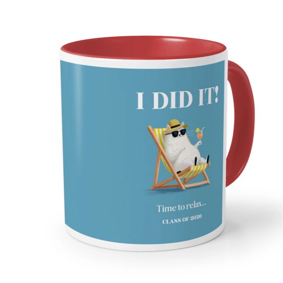Colored Mug Red Colored Mug Red