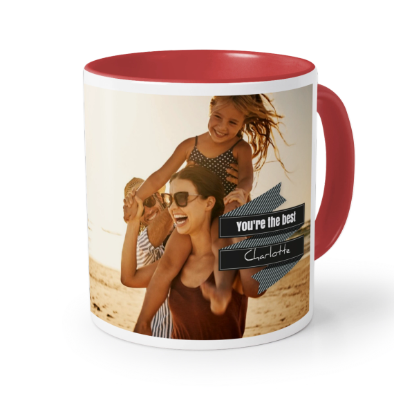 Colored Mug Red Colored Mug Red