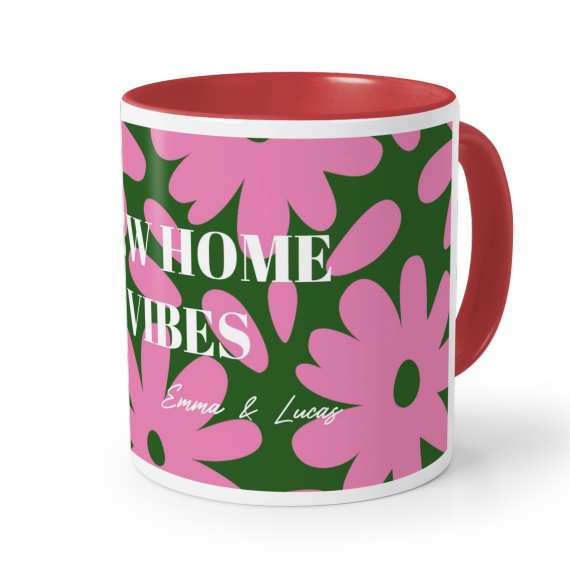 Happy Flower Pattern - Text Only Happy Flower Pattern - Text Only