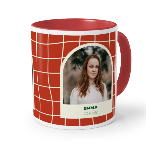 Colored Mug Red