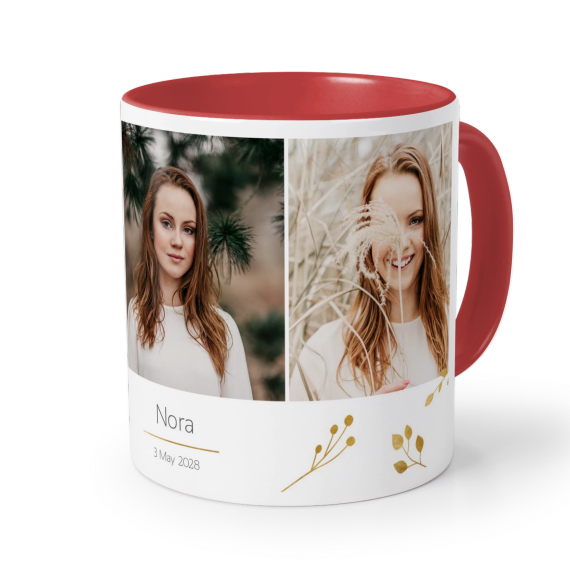 Mug Couleur rouge Mug Couleur rouge