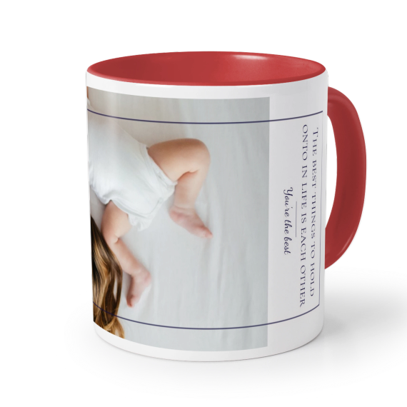 Colored Mug Red