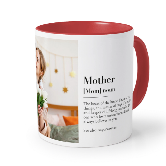 Colored Mug Red Colored Mug Red