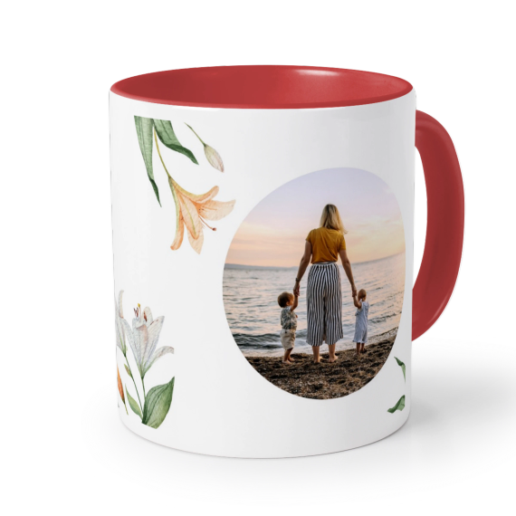 Colored Mug Red