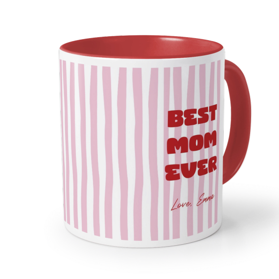 Colored Mug Red