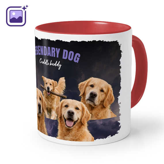 Colored Mug Red Colored Mug Red