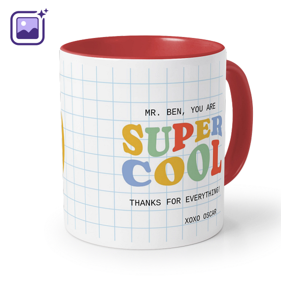 Colored Mug Red Colored Mug Red