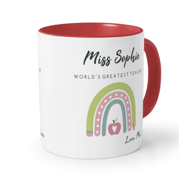 Colored Mug Red Colored Mug Red