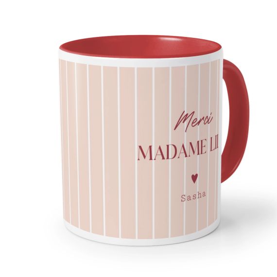 Mug Couleur rouge Mug Couleur rouge