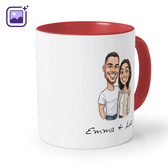 Colored Mug Red Colored Mug Red