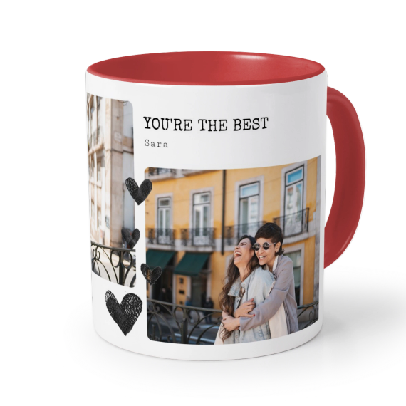 Colored Mug Red Colored Mug Red