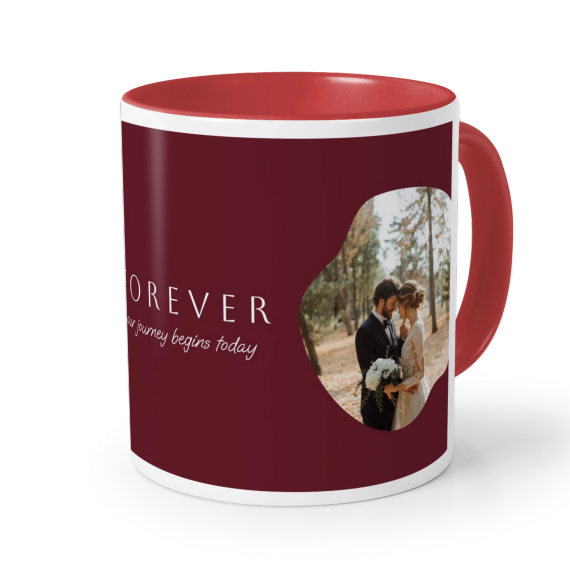 Colored Mug Red Colored Mug Red