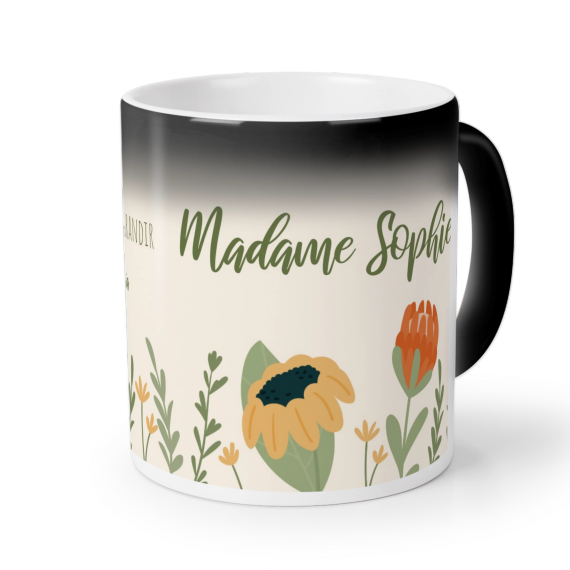 Mug fleuri Mug fleuri