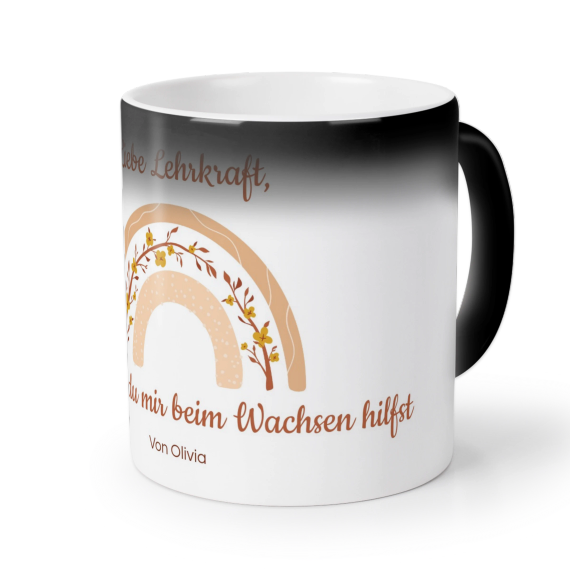 Floraler Regenbogen - Nur Text Floraler Regenbogen - Nur Text