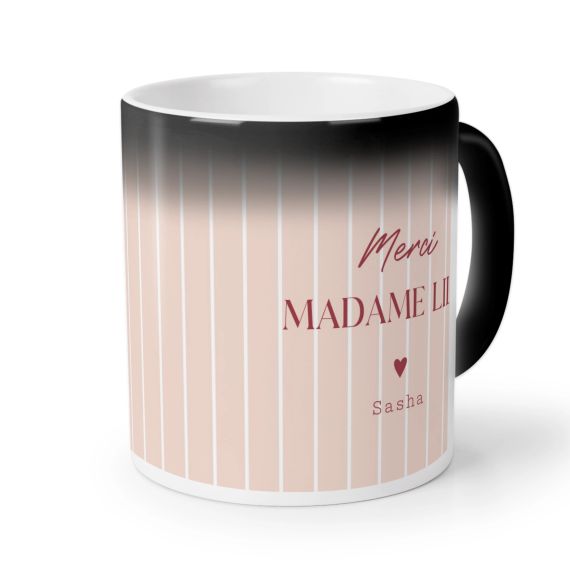 Thin Stripes Heart - Text Only