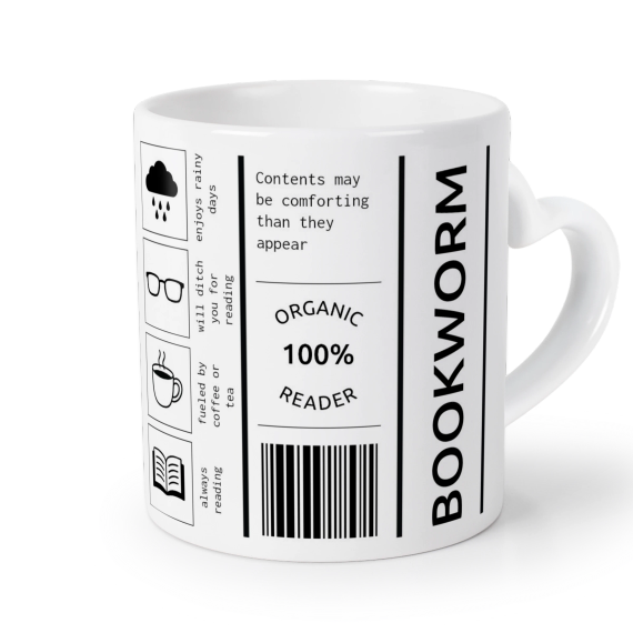 Herztasse mit Foto personalisiert