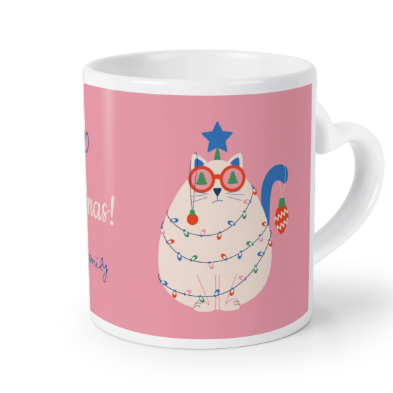 Feestelijke kerstkat - Tekst 2 Feestelijke kerstkat - Tekst 2