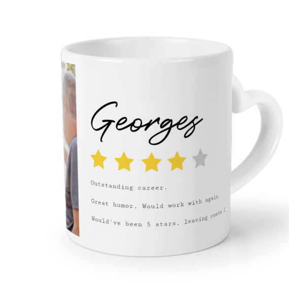 Mug anse en coeur Mug anse en coeur